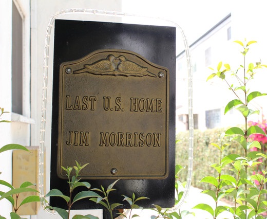 JIM MORRISON'S LAST U.S. HOME!